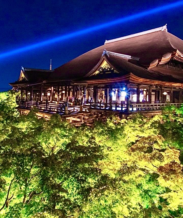 『清水寺』京都市 京都府 日本🇯🇵🗾🌃🌿💚