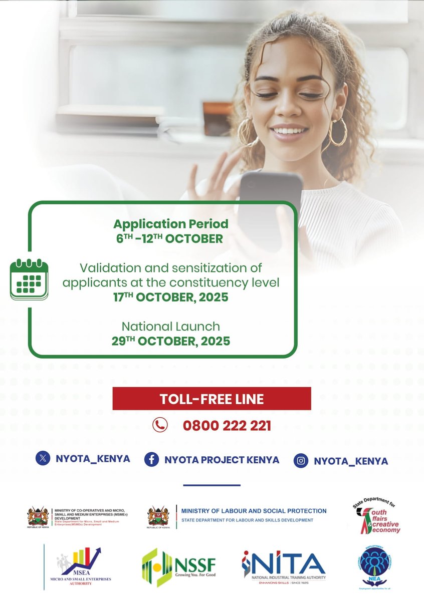 Step by Step Guide on how to apply for NYOTA