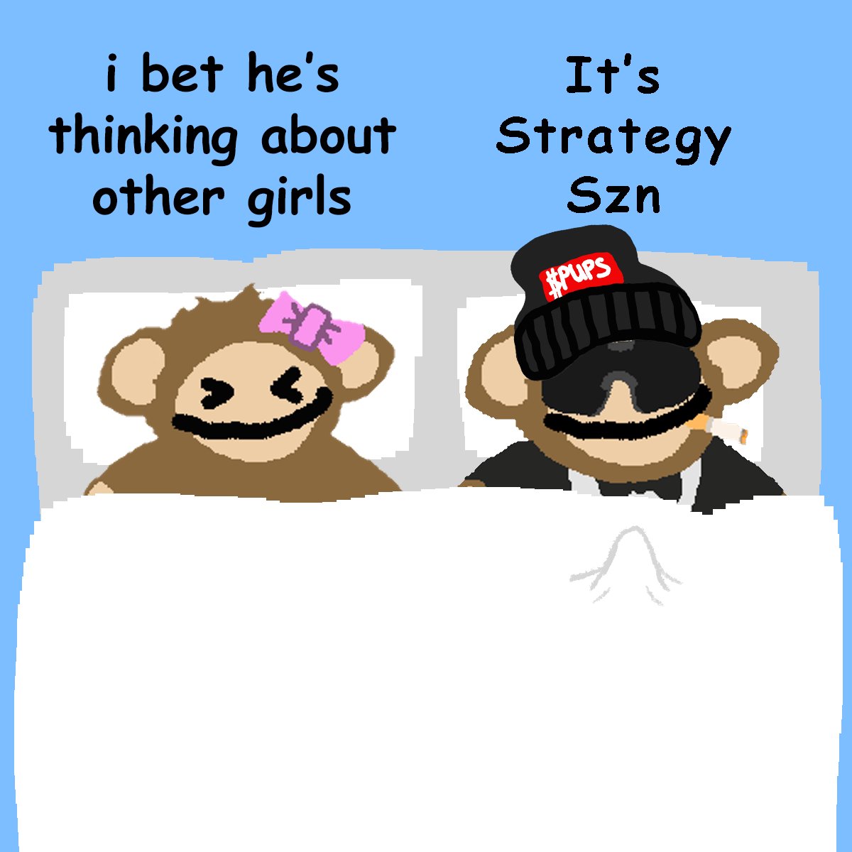 PupsToken's tweet image. Strategy szn