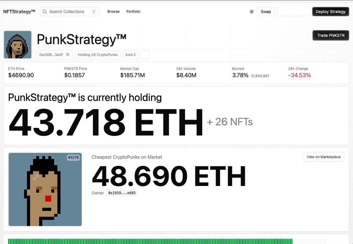 clarcrypto's tweet image. 🤔🧐IMHO the @ndestrategy team took it up a notch from @token_works already great site. Instead of having to manually update my spreadsheet to calculate Market Cap:Net Asset Value, NodeStrategy makes it really clear and easy to see at a glance. Plus really clear explainers and…