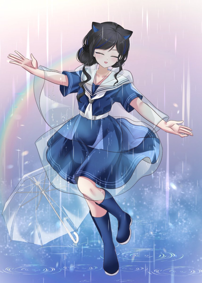 In the AU where I like the rain... At least the weekend's finally here