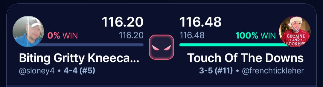 sloney4's tweet photo. @YahooFantasy 😒 https://t.co/XlOL1t0i3x