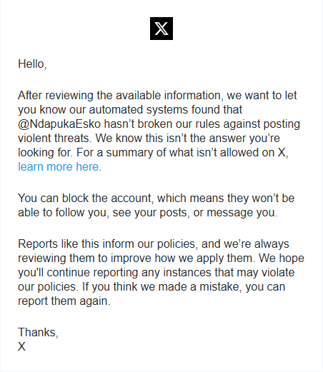 Jhs83's tweet photo. So literally calling for more white crosses (meaning the murder of more white farmers) is NOT considered violent speech according to X? @elonmusk https://t.co/8W6IHeJth4