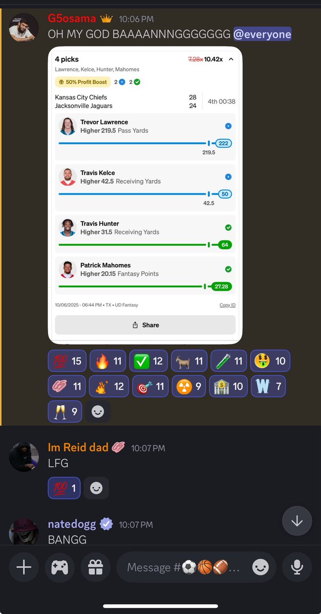 G5Pickss's tweet photo. Been on a fucking heater in the Discord just cashed another 10x slip 😤💰
The run continues… #G5Picks

Don’t miss what we got next all plays posted in the links below 👇🏽 

https://t.co/RP2rOaY9bI https://t.co/F12Y7t20ma
