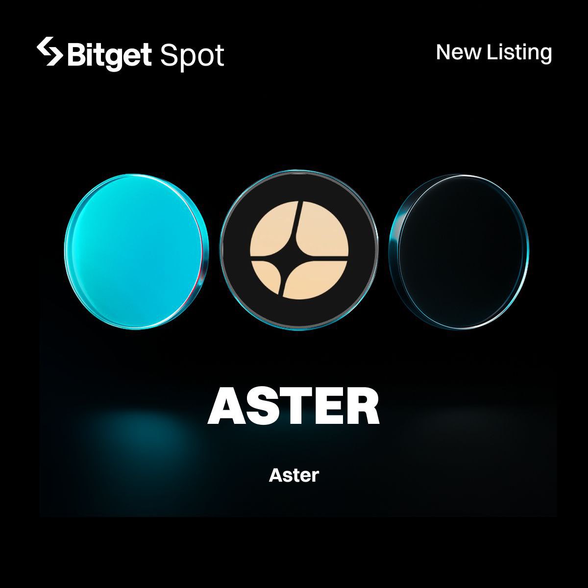 Sedeeq_Abdul's tweet image. 🚀 Bitget Lists #Aster (ASTER)!
A brand-new gem is joining the Innovation &amp;amp; DeFi Zone — meet Aster, the next-generation decentralized perpetual exchange built for everyone.

💎 With Aster, experience:
✅ Smooth, efficient on-chain trading
✅ Full decentralization &amp;amp; transparency…