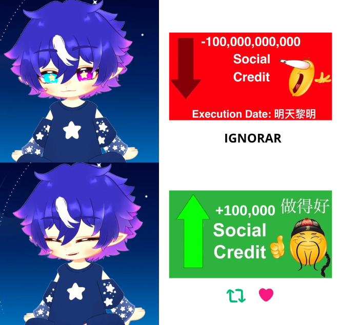 Daily Lua🐱💫💙
🫧🍒
Lo voy a enviar a Mcountdown (un show coreano) a conseguir autografos de mi Gyucheol (✿◡‿◡) ya esta lo suficientemente blanqueado para ganar 🕊️
meme de credito social chino pq si 💗
#vtuber #luayouvt #COSM1CGP #luameme