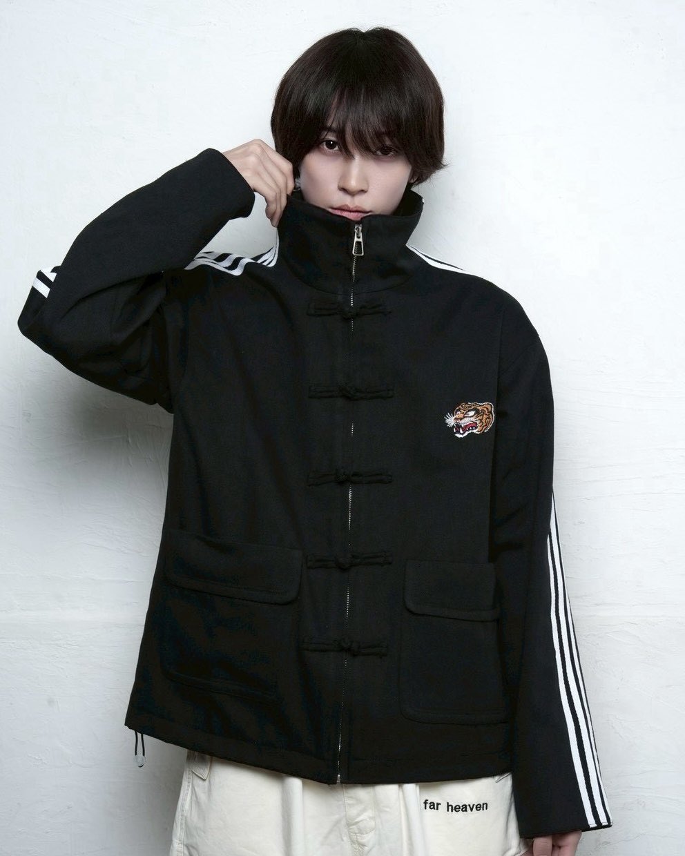 チュウカタベタイ Tiger track jacket Tiger track jacket【Black】 | チュウカタベタイ