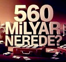 Bugün Salı ⁉️
560 Milyarı ve Hırsızı Hatırlatma Günü😉