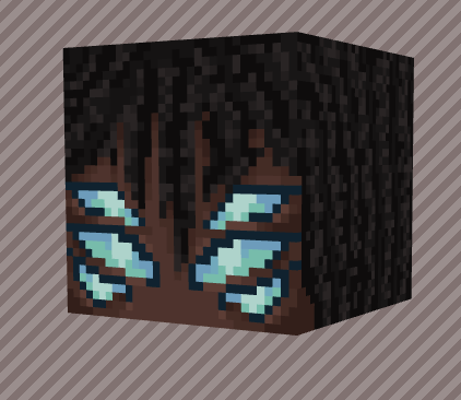 TheRaven_Keeper's tweet photo. bro save me from skin making why did i decide to do this to myself 

Only finished the head of her so far and sweet jesus lord i'm gonna be working on this for a while...

#commissionsopen #commissions #Minecraft https://t.co/dchRxPYzNi