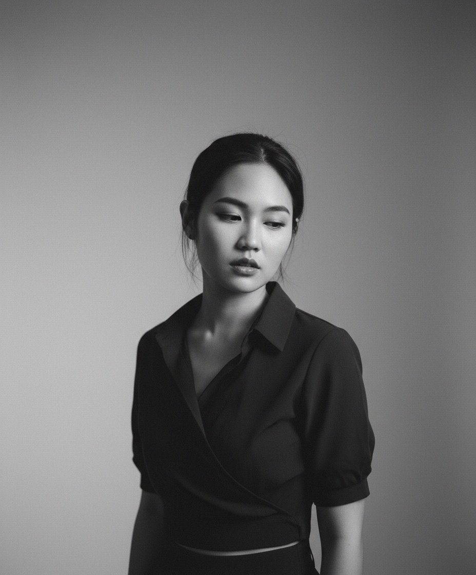 Black &amp; White Elegance
“No filters, just soul and light. 🖤Created my fine-art portrait with <a href="/MuleRun_ai/">MuleRun</a>. #mulerunwithme #mulerun discord.gg/RR8KpxVCbY”