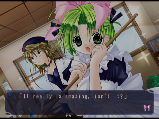 gamevecanti's tweet photo. An English fan translation of "Di Gi Charat Fantasy Excellent" (PS2) has been released by "Gopicolo": https://t.co/qf171hwcS7 https://t.co/oQNXgszsiN