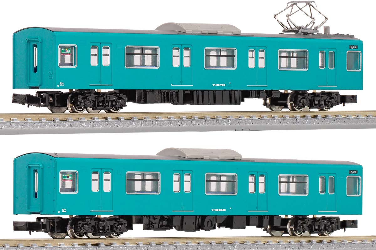 Model_Greenmax's tweet image. #グリーンマックス JR西日本 103系40N体質改善車 塗装済みキット各種、好評発売中です。
先頭車1両、モハユニット、サハ1両と実在編成を再現しやすいセット構成でご用意。
他社製品と組み合わせるなど遊び方はいろいろです！
ウグイスの各セットを除き、弊社在庫あり。
※お求めは弊社製品取扱店様で！