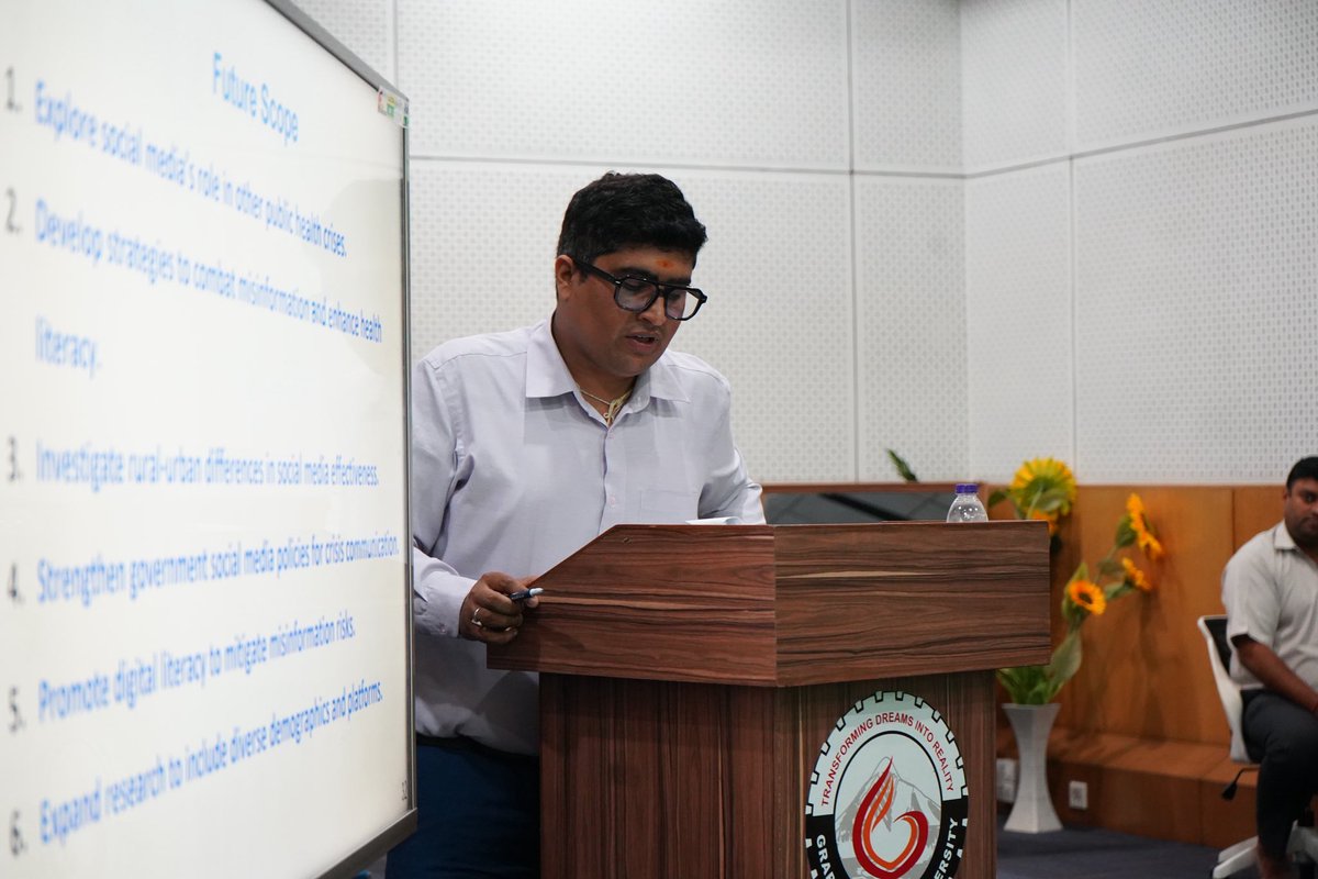 Priyankpmv's tweet photo. Pre-Ph.D. Submission Successfully Completed! 
Heartfelt gratitude to Respected Prof. (Dr.) Subhash Gupta Sir for his constant guidance and mentorship.
Sincere thanks to Prof. Sushil Upadhay Sir, &amp; other faculty members for their valuable support.

#PhDJourney #Research https://t.co/SjbEsfl9Mj