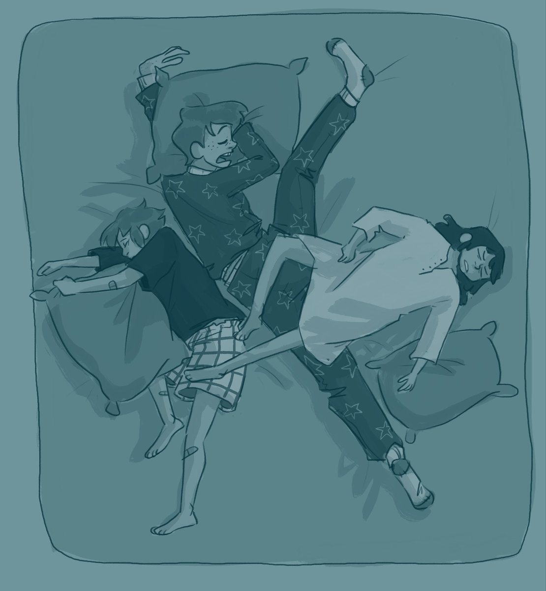 monsterboytrash's tweet photo. #hauntedhotel

art from an ask I got on tumblr, kids at a sleepover https://t.co/Txoqa8E8ni