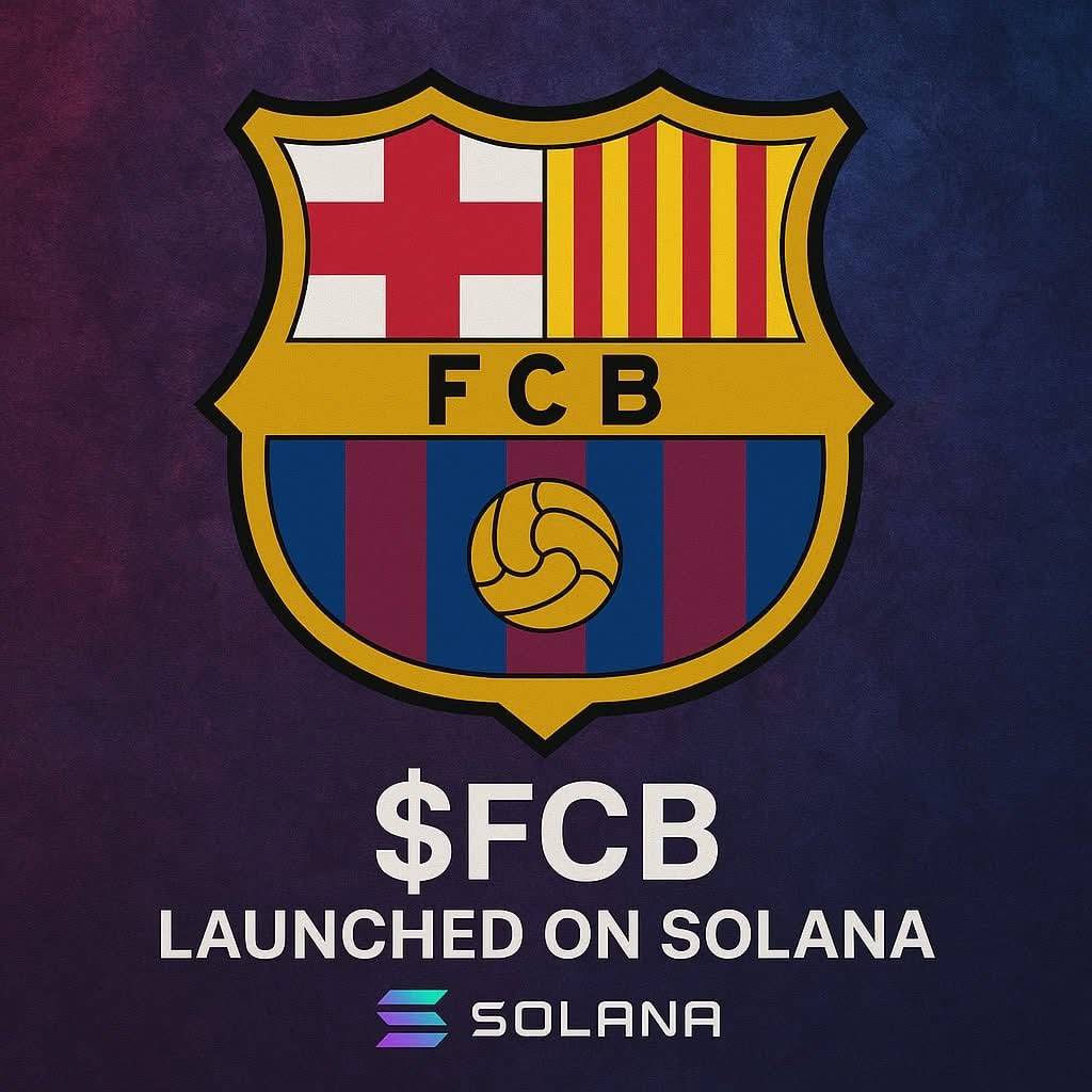 CEOFIRST's tweet image. FC Barcelona launches $FCB on Solana, marking a new era of fan engagement and digital innovation worldwide. Built on Solana, driven by Barça’s spirit of excellence.
#FCBarcelona #FCB #Solana #Innovation #BarcaFans #Blockchain #Web3 
pump.fun/chat/c84xEO8Ds7