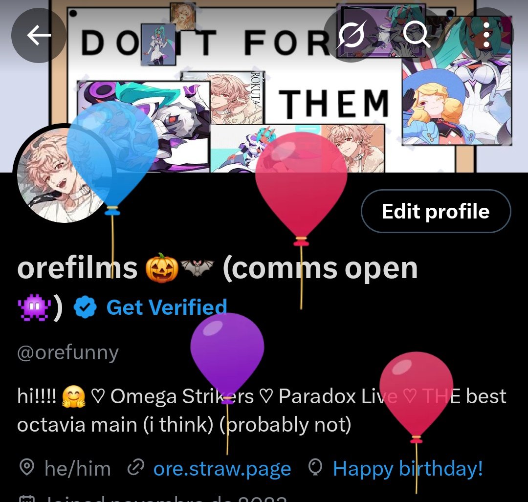 orefilms (comms open 👾) tweet media