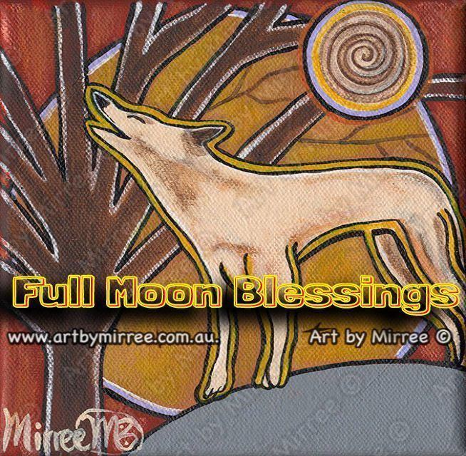 artbymirree's tweet photo. FULL MOON BLESSINGS 🧡 The Full starts tonight, a time for letting go.
Stepping out can be hard sometimes, but don't worry Dingo can give us the strength and stability that we are needing right now. LOOK - https://t.co/vyeRWFfvPN
#art #dingos #painting #nature #artcollectors https://t.co/sgHoFLuJg0