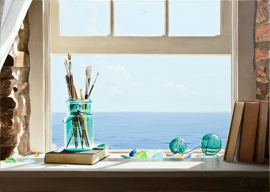 Alexander Volkov (born 1960) 
Sea Glass, 2014 
oil on canvas