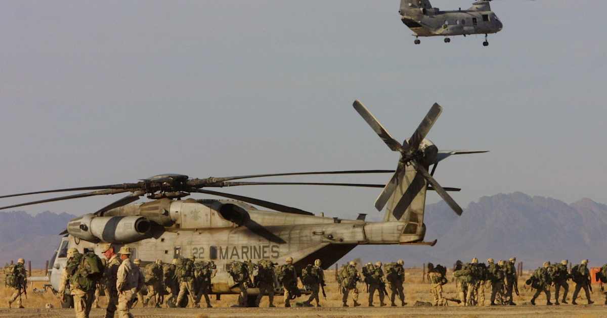 TodayHistoryPTV's tweet photo. 📜 TODAY IN HISTORY | Oct 7, 2001

US launched its brutal invasion of Afghanistan with massive airstrikes and covert ground ops, marking the start of America’s longest and most disastrous war, which ended 20 years later with Taliban returning to power.

#USInvasion #Afghanistan https://t.co/DjovNc3cML