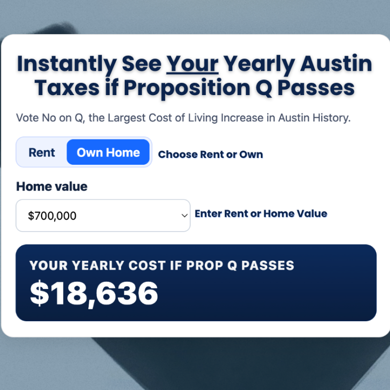 SaveAustinNow's tweet photo. ATX - Get educated on Prop Q - it's coming up fast.