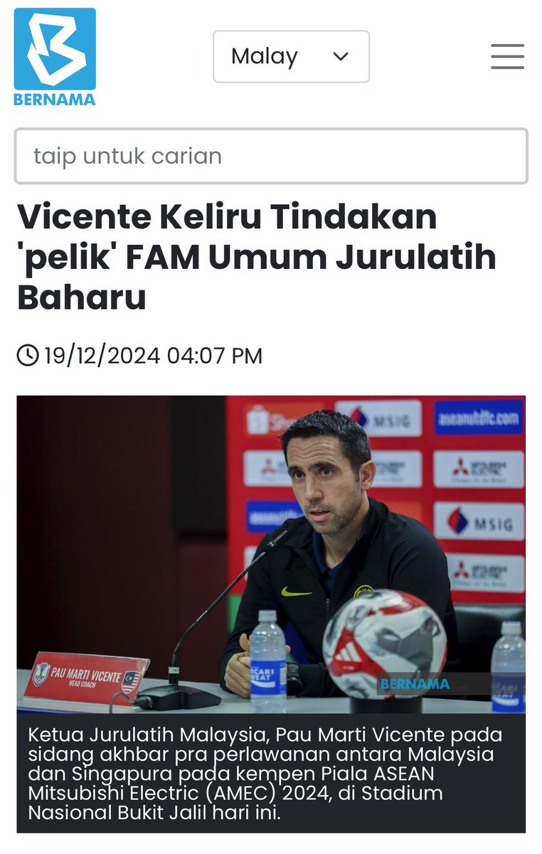 fikrihariri's tweet photo. Hari gelap bolasepak Malaysia ❌
Hari keadilan untuk bolasepak Malaysia ✅ https://t.co/aDuG3cdrRa