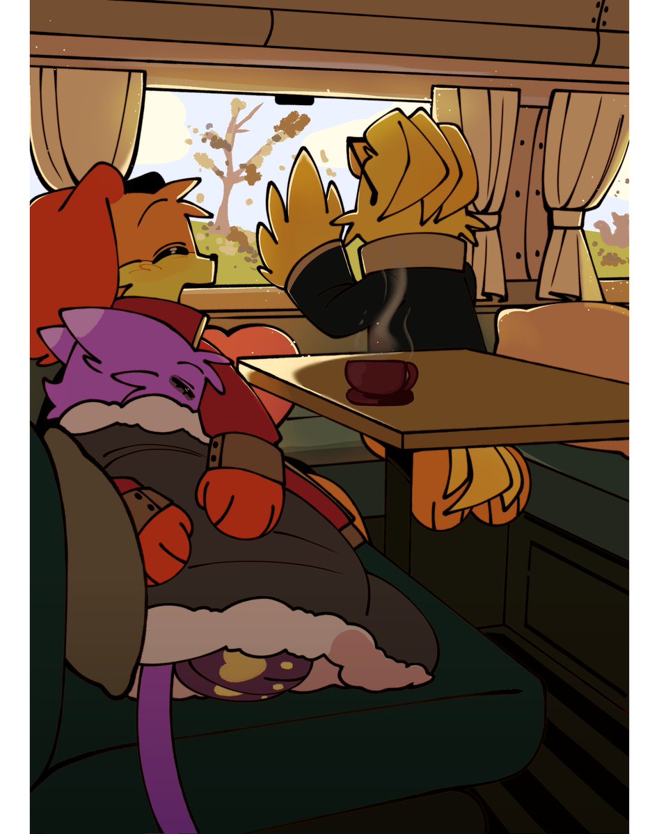 BonanusFanan's tweet image. Day 10: road trip 🛣
#SmilingCritters #smilingtober