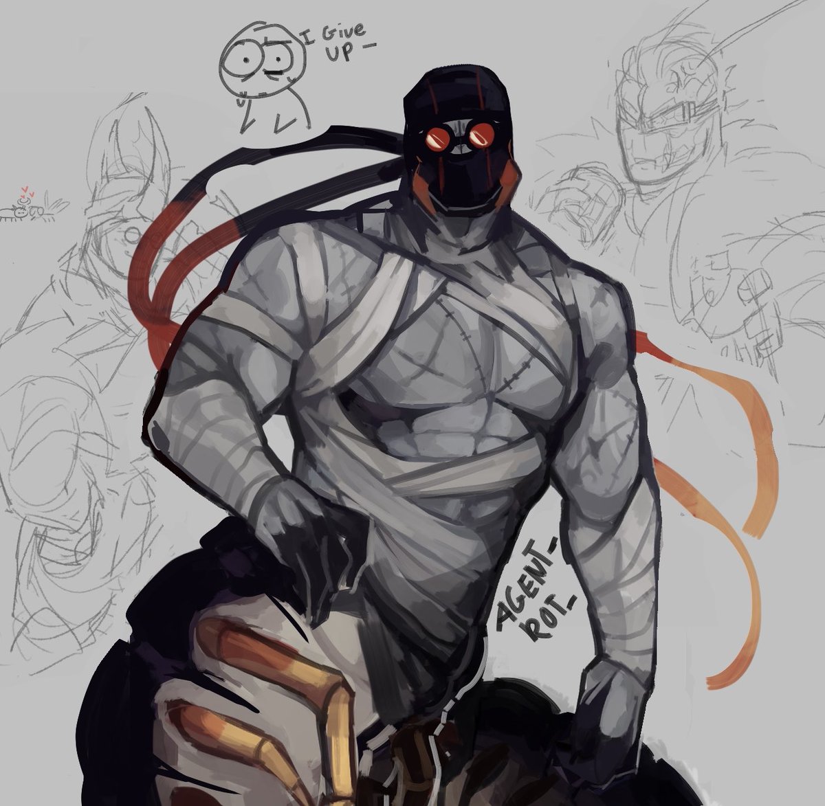 Agent_Rot_'s tweet image. Im too lazy to fix this 🥀