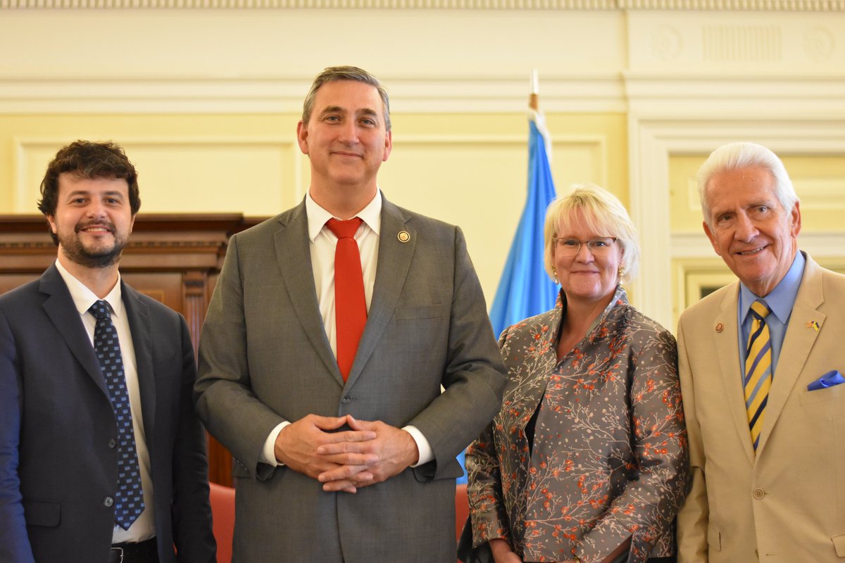 Some photos from Transatlantic Week 2025 - 3/4 - Brando Benifei MEP, European Parliament and Co-Chair TLD, Congressman Nathaniel Moran, Lisa Schroeter, Global Director of Trade &amp; Investment Policy, The Dow Chemical Company, Congressman Jim Costa
