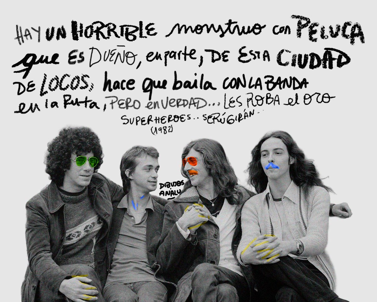 las bandas de la buena memoria ya lo cantaron hasta cuando quisieron censurarles
instagram.com/p/DPfoIw5jH-Z/