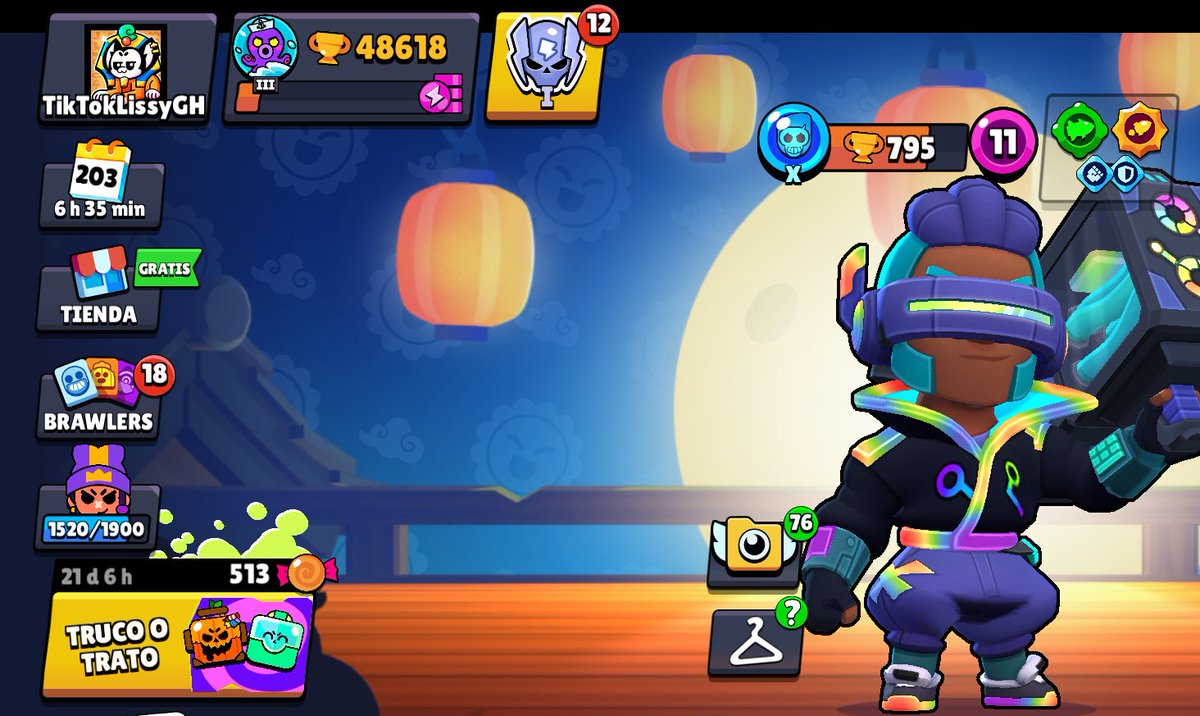 513 caramelos Brawloween cuantos llevas tú 
#BrawlStars #supercell #game #gaming #games #gamer