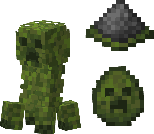 I had this creeper redesign a long time ago in which I added a second layer, but I didn't dare to publish it until now.
special thanks to <a href="/RaptorcraftMC/">RaptorcraftMC</a> and Xiremy (don't have a Twitter account 🥀)
#Blockbench <a href="/cmlcreators/">CML (Comunidad de Minecraft Latam)</a> #Minecraft