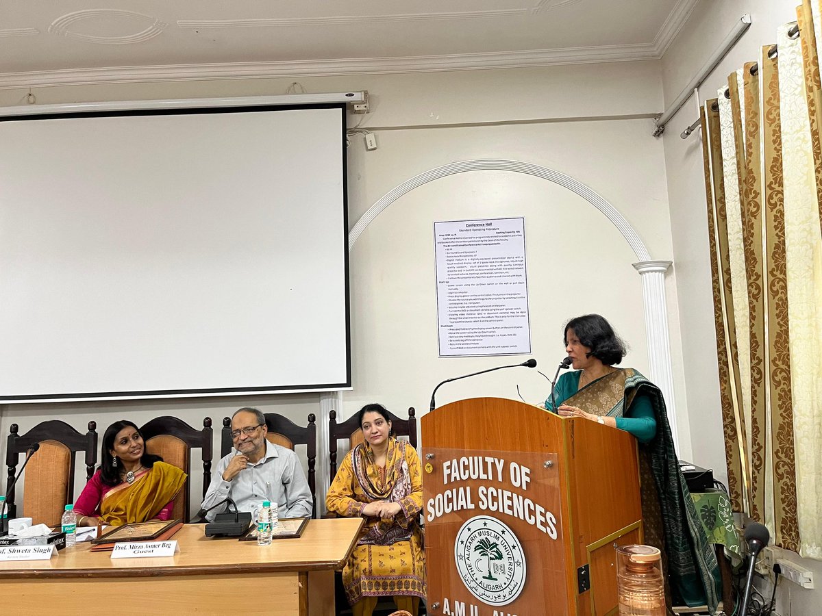 Dr Shweta Singh, Associate Professor, Department of International Relations, Faculty of International Studies(FIS) was invited to deliver the keynote address, titled, ‘Traversing Women in-between liminal spaces, marginal histories, and fractured peace: Moving beyond, and