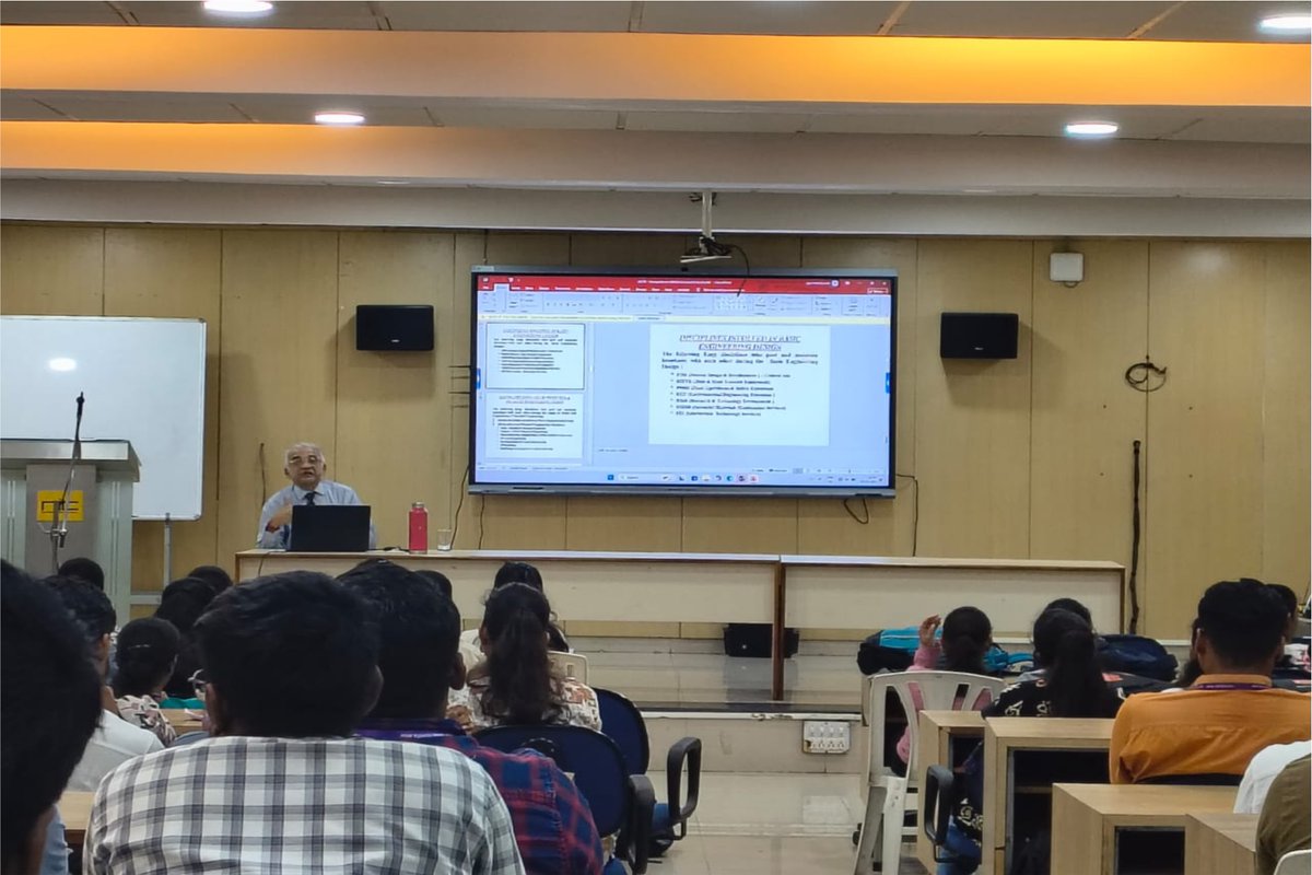 ritindia1983's tweet image. The Department of Mechanical Engineering, RIT, organized an insightful Expert Session on 30th Sept 2025 under the AICTE Distinguished Professor Scheme.🎙️ Dr. Ajay Deshpande delivered two impactful lectures.
#RITIslampur #MechanicalEngineering #AICTE #ExpertTalk #RenewableEnergy