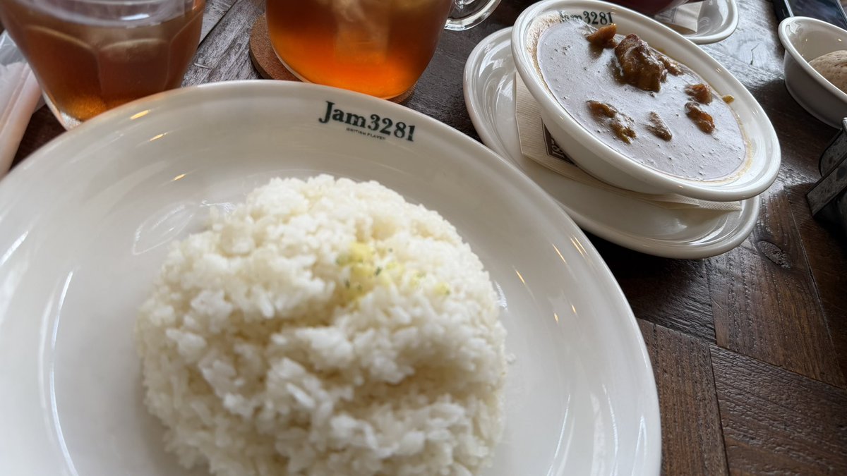 hanasana's tweet photo. カレーランチでした。
#jam3281 https://t.co/yypviL4gH0