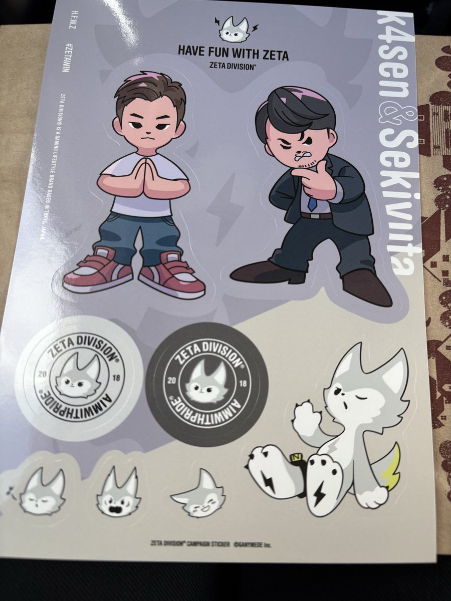 VANNER 배너 ヘソン ステッカー 直筆 サイン VANNER 배너 ヘソン