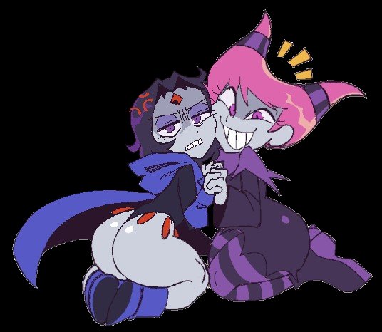 hexesinpink's tweet image. ❝ Oh I&apos;m sure we&apos;ll be the best of friends, I can&apos;t wait! ❞

No one knew if Jinx was actually serious about giving up a life of crime, Raven was surely skeptical about the witch&apos;s intentions.