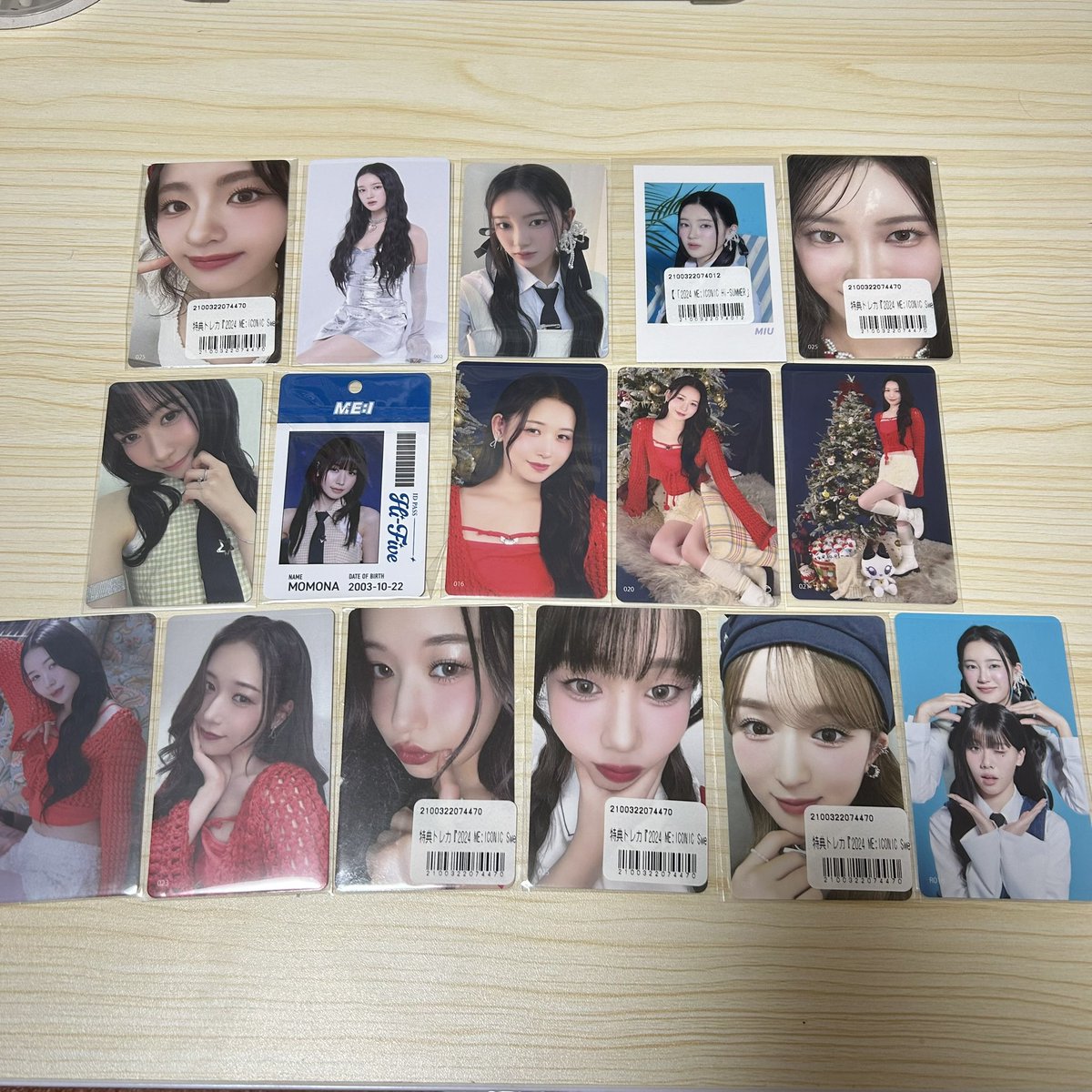 ME:I トレカ 交換 買取

譲→画像
求→買取

送金方法なんでも検討します。
郵送のみ
お気軽にお声掛けください🙇‍♀️

#ME_I買取 #ME_I_交換