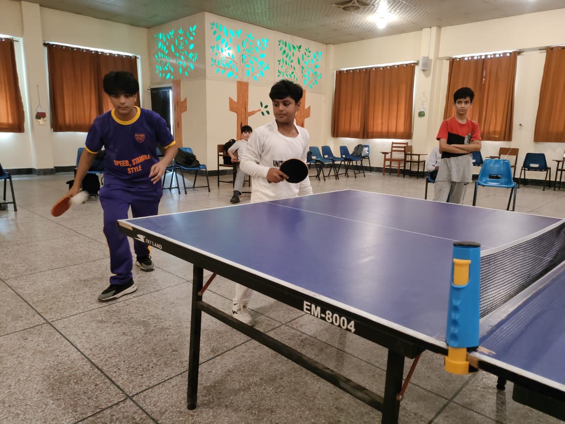 Modernage7's tweet photo. Thrilling table tennis matches at Modernage Boys Campus! 
Imran Malik &amp; Aaron Arthur clinched victory with great teamwork, while Shayaan Qaiser &amp; Talha from Ghalib House stood as strong runners-up.
#TableTennis #SportsEvent #Modernage #Pakistan https://t.co/hf8on1JFwl