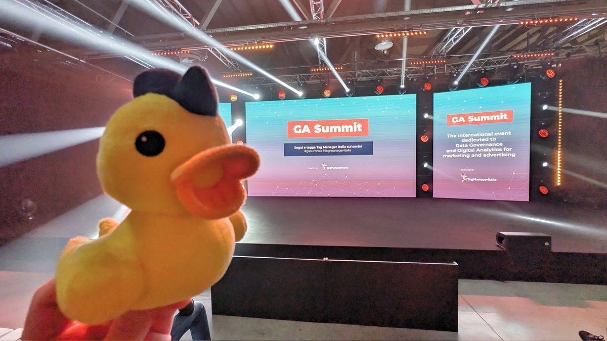 David Vallejo (@thyng) on Twitter photo Today We're at the #gasummit in Milan. — No doubt it’ll be full of insightful sessions, bright minds, and great conversations!
Not exactly a shocker—this is exactly what you’d expect from <a href="/zambros_it/">Matteo Zambon</a> and the team at Tag Manager Italia!
#gasummit #milano #italy Today We're at the #gasummit in Milan. — No doubt it’ll be full of insightful sessions, bright minds, and great conversations!
Not exactly a shocker—this is exactly what you’d expect from <a href="/zambros_it/">Matteo Zambon</a> and the team at Tag Manager Italia!
#gasummit #milano #italy