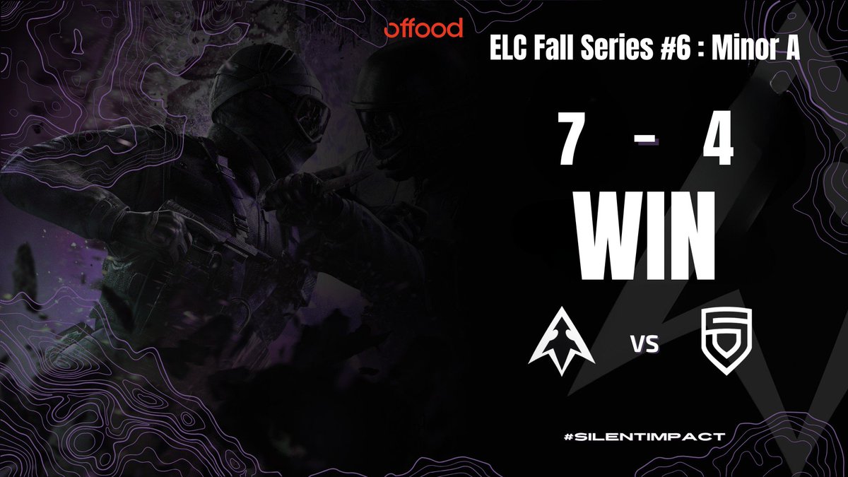 📣ELC FALL SERIES #6 : MINOR A📣

Notre équipe academy conclut ce playday 2 par une victoire contre PENTA Ophelia aca.🕺

GG's to them 🤝

Prochaine cible 🎯: <a href="/BYOD_ESPORT/">BYOD ESPORT</a> 

#SilentImpact