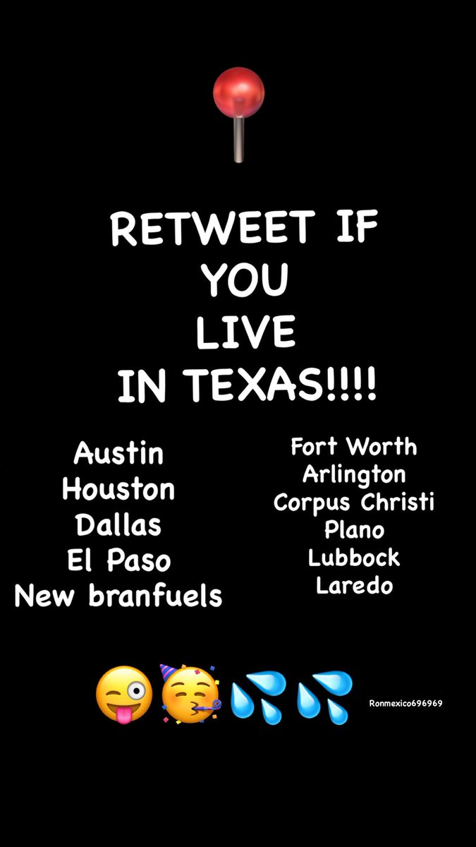 📍📍 ATTENTION ALL TEXAS FREAKS
DROP YOUR CITY 📍📍

#SATX #austin #texas #dtx #Atx #htx #houston #dallas #Plano #sanantonio