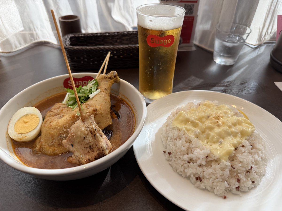 GARAKUが混んでいたのでSuage
ガラクの方が好みだったな🤔