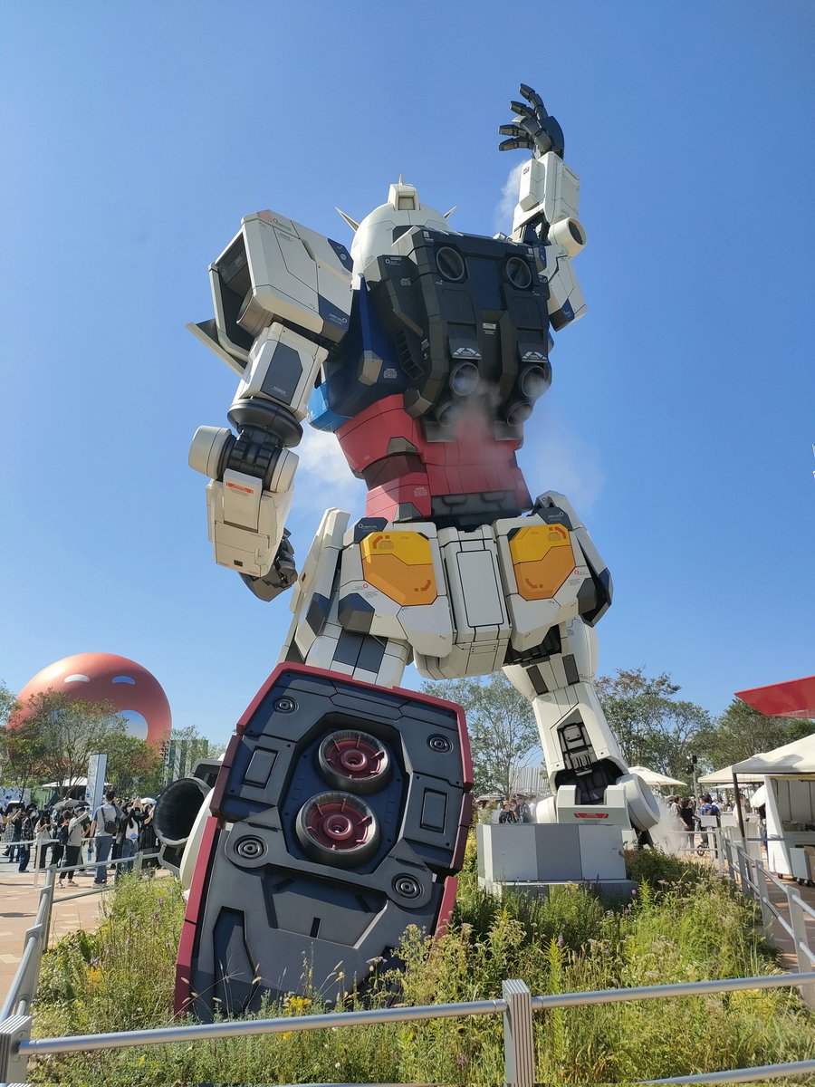 お天気よくて最高〜
やっぱりガンダムは楽しかった😆
#大阪関西万博2025