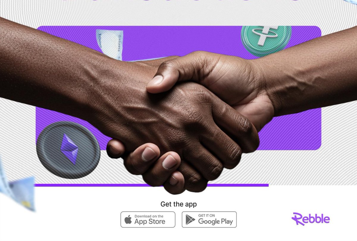 feany0712's tweet image. GM GM CT 
The Future of Crypto Trading in Nigeria Meet Rebble

Rebble is a fast, secure, and user-friendly crypto exchange built for Nigerians. It removes the need for P2P trading, letting users buy and sell crypto directly with Naira in seconds.
#Rebble #CryptoNigeria