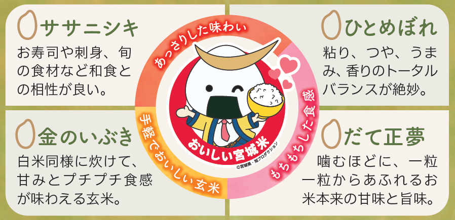 miyagimai_mk's tweet photo. 【イベント情報】
#みやぎ米定期販売会 を開催します！

🍙日時　　　10/9、10 10時～14時
🍙会場　　　宮城県庁１階ロビー
🍙販売商品　精米（新米🌾）、おにぎり、おにぎり弁当、パックご飯など
※なくなり次第終了

・日専連JCBカードむすび丸デザインの入会受付も実施
#2025みやぎライシーアンバサダー　による販促活動も！