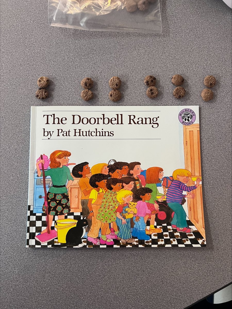 LegacyFISD's tweet photo. Mrs. Barrera’s class kicked off their unit on Multiplication and Division with some exciting read-alouds! The Doorbell Rang, which sparked a fun and interactive math activity.
Students practiced solving division equations by equally sharing “cookies” into groups—like the story! https://t.co/GmLAe0csIX