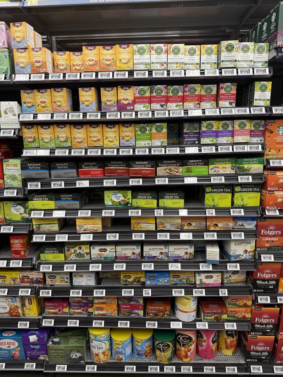 the tea aisle used to be the most boring part of the store.
not anymore.

gen z drinks more tea than anyone else:
• 37% are consistent tea drinkers
• 94% of 20–29yos had tea in the past year

tea isn’t boomer wellness anymore. it’s gen z culture.