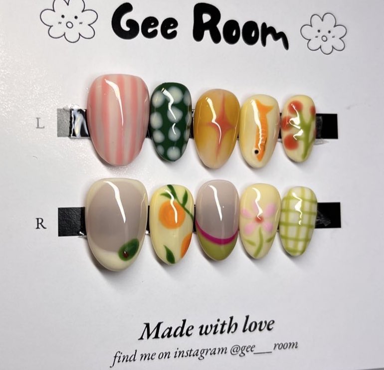 gee | Custom Press On Nails (@gee___room) / Posts / X