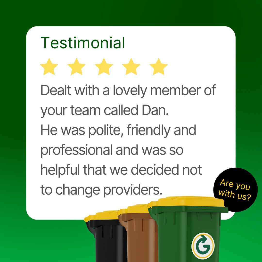 We're feeling the love after this review!  Here's what one of our amazing customers, Cathy, had to say:
"Dealt with a lovely member of your team called Dan. He was polite, friendly and professional and was so helpful that we decided not to change providers."  - Cathy from Google.