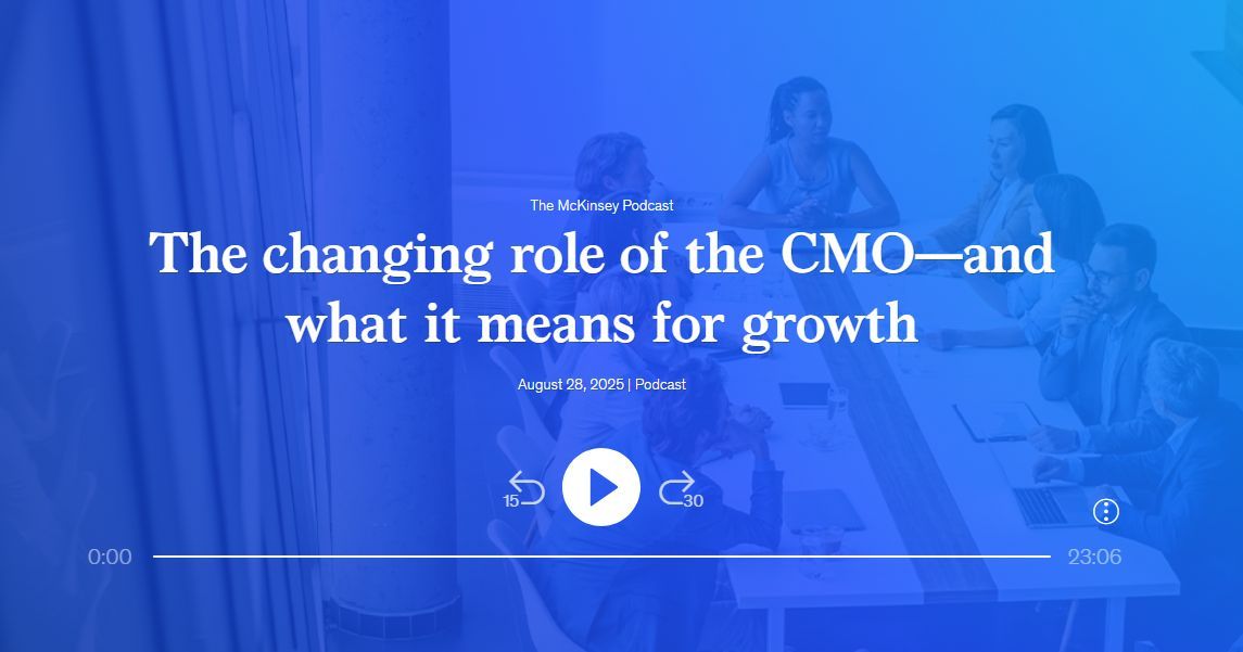 KDHungerford's tweet image. New research reveals the costs of widening C-suite divides—and how strengthening the axis between chief marketing officers and their CEO and CFO colleagues can reignite sustainable, customer-centric growth. buff.ly/s2ctegM #marketing #CMOs #collaboration #businessgrowth